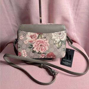 NWT Nine West Floral Crossbody Bag